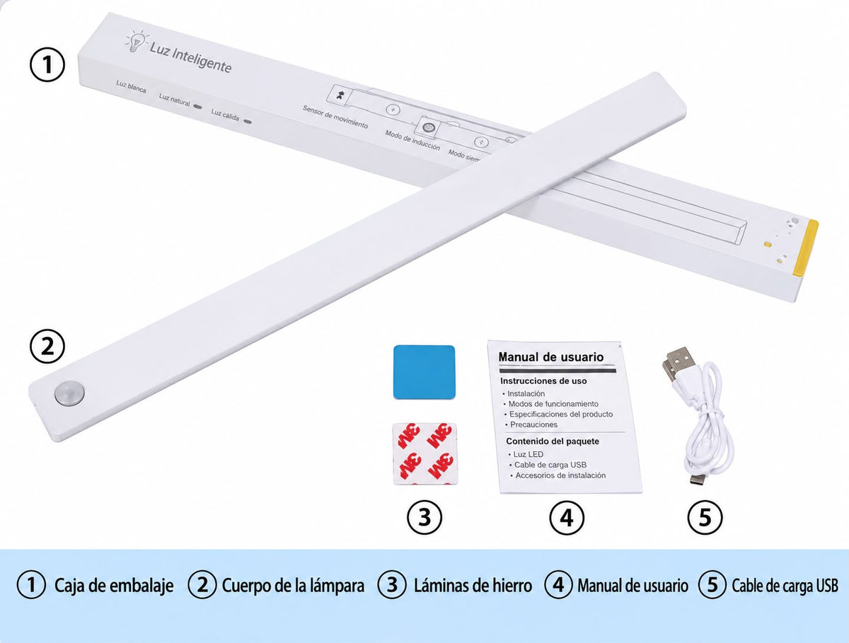 Luz LED Automática con Sensor